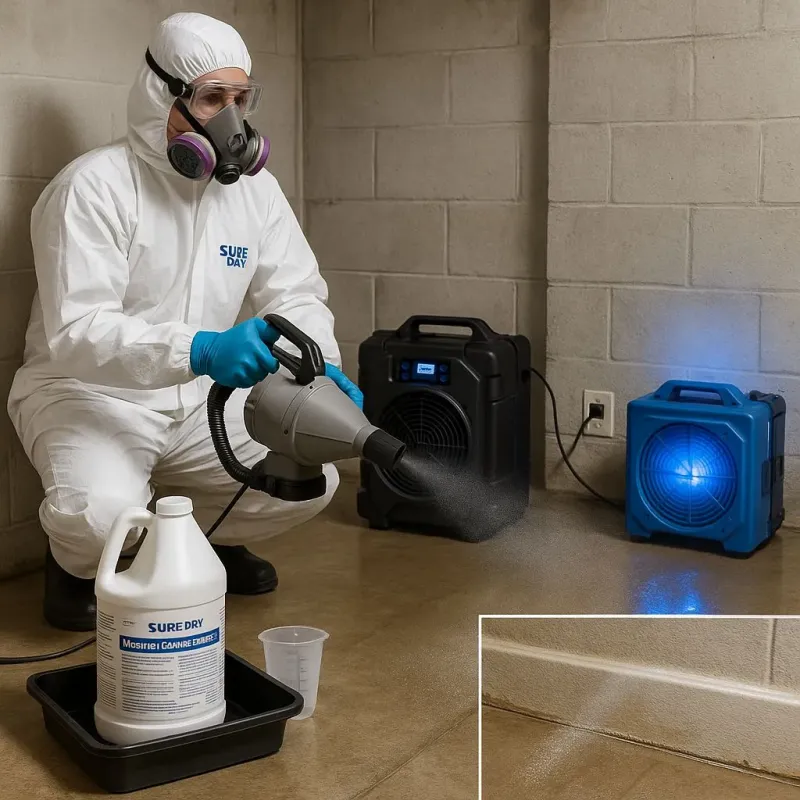 Sanitization and Odor Removal process in Smithfield, NC