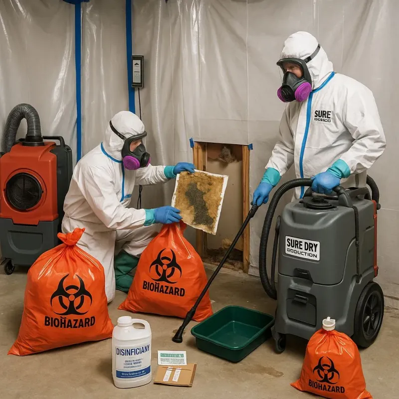 Contaminated Water Handling Protocols process in Smithfield, NC