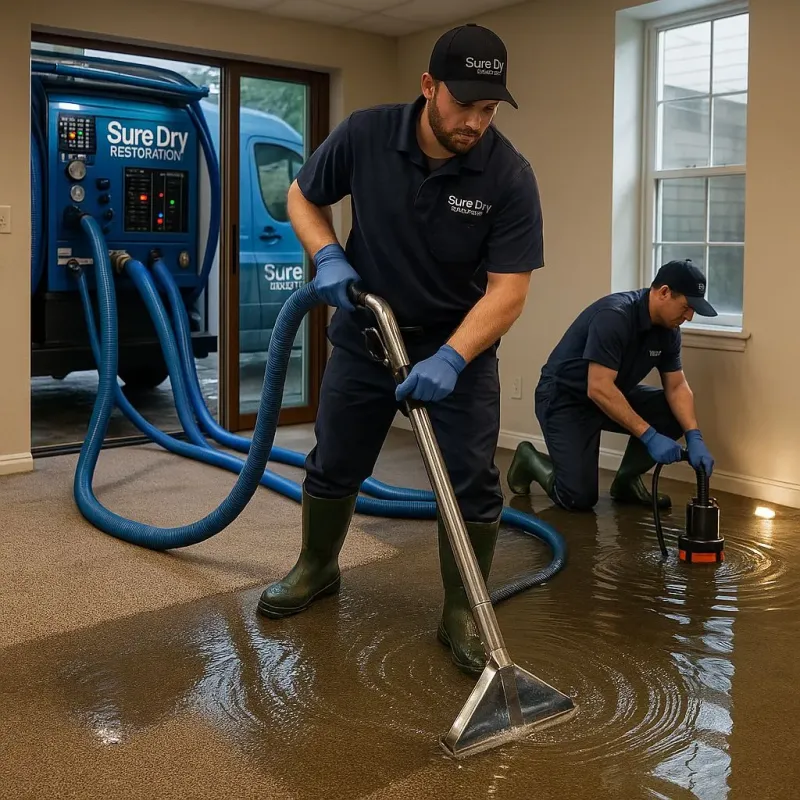 Water Extraction and Removal process in Smithfield, NC